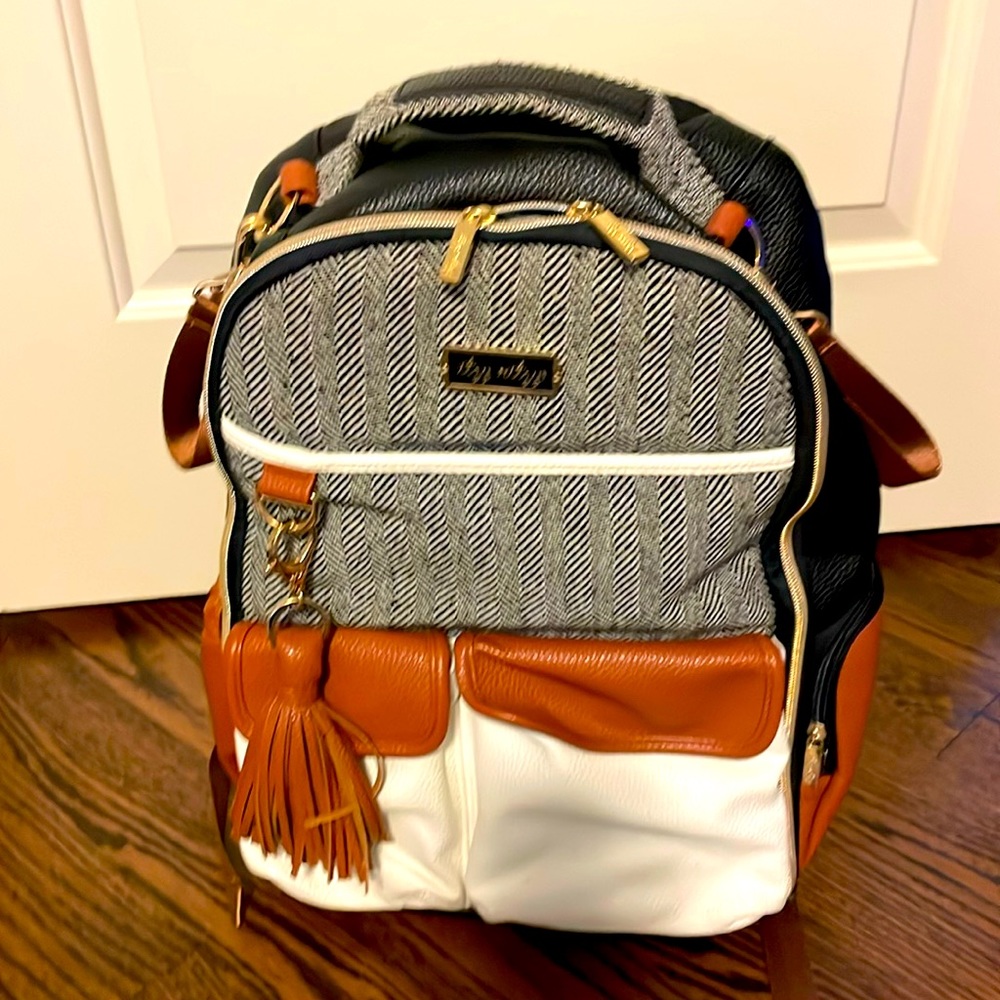 Itzy Ritzy Diaper Bag - Boss Bag Coffee and Cream